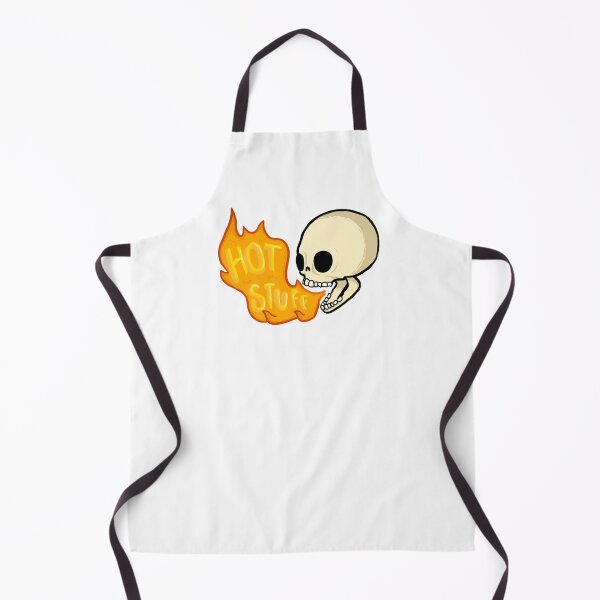 Item preview, HOT STUFF Fire-Breathing Skull designed and sold by krantzn-pantzn.