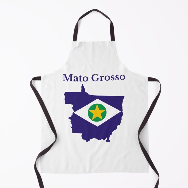 Item preview, Mato Grosso State Map Flag, Brazil designed and sold by marosharaf.