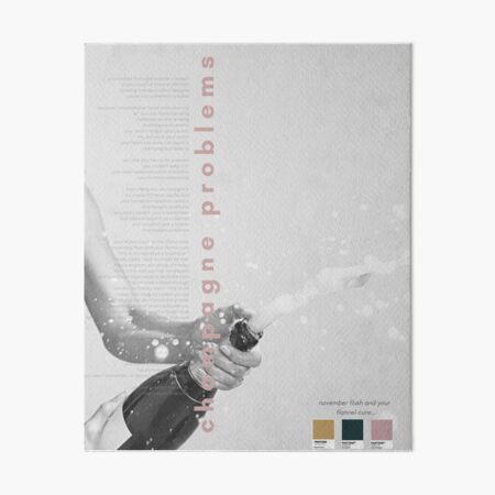 Champagner Probleme Taylor Swift Poster - Evermore Album Galeriedruck
