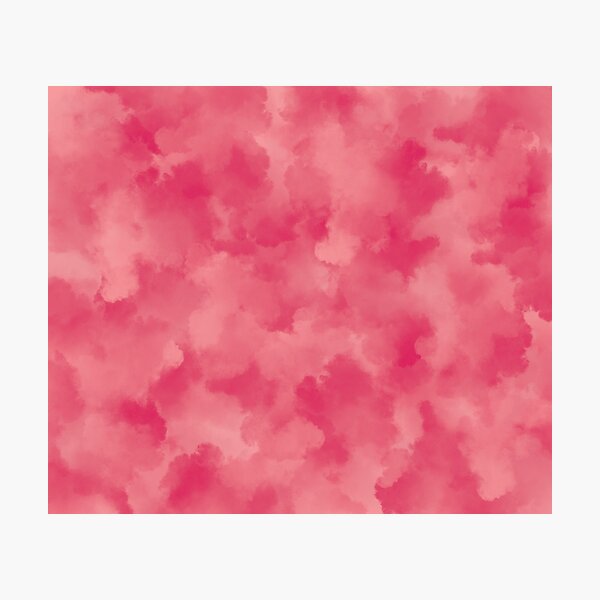 Pink Powder Blast Pattern Photographic Print