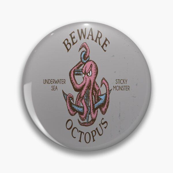 Item preview, octopus sea monster designed and sold by Urbo Panda.