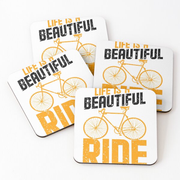 Item preview, Life Is A Beautiful Ride Quote For Biker designed and sold by Mytoonsquad.