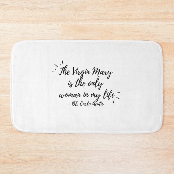 Item preview, The Virgin Mary is the only women in my life (black text) designed and sold by Grace Feucht.