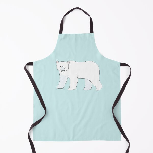 Item preview, Adorable Minimalist Winter Arctic Polar Bear designed and sold by bassoongirl123.