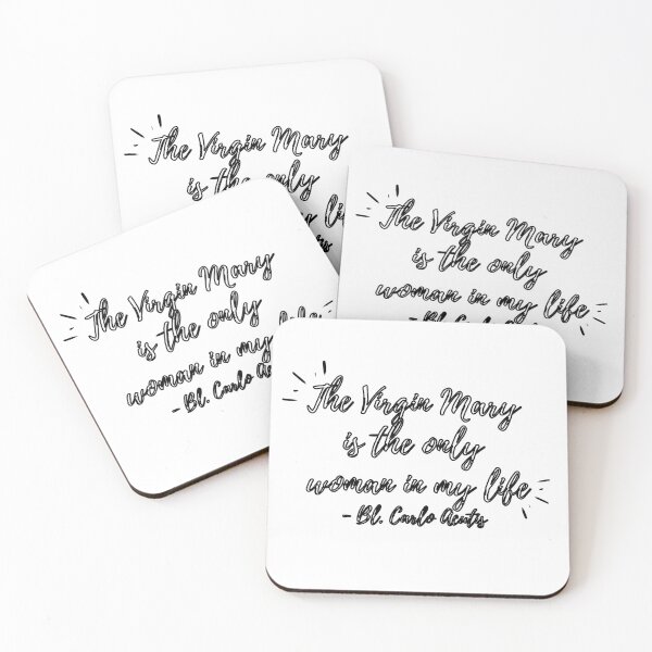 Item preview, The Virgin Mary is the only women in my life (black hollow text) designed and sold by Grace Feucht.