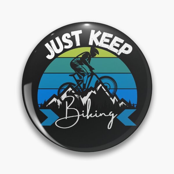 Item preview, Just Keep Biking! designed and sold by UnboundFull.