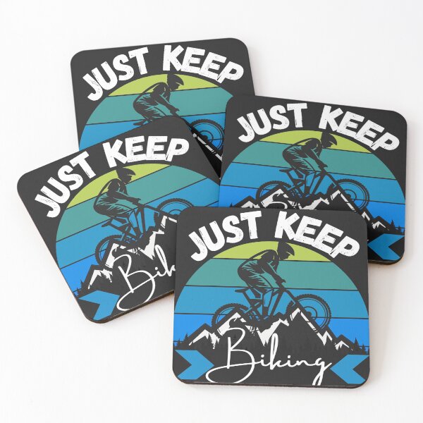 Item preview, Just Keep Biking! designed and sold by UnboundFull.