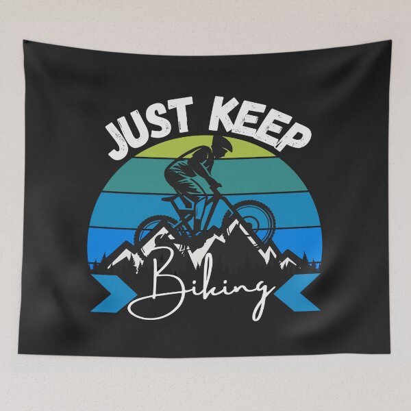 Item preview, Just Keep Biking! designed and sold by UnboundFull.
