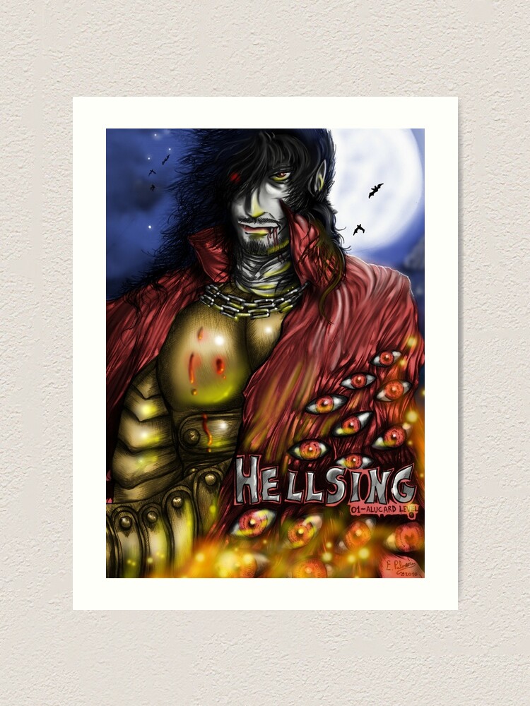 Hellsing Alucard Art Print by Prince Of Darkness