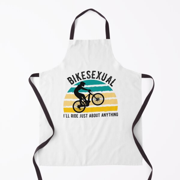 Item preview, Bikesexual Retro Sunset I'll Ride designed and sold by Mytoonsquad.
