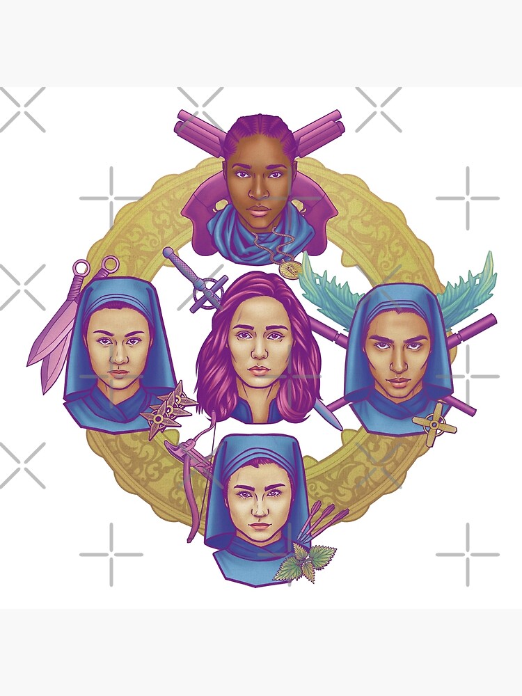 Warrior Nun Ocs Poster For Sale By Malotofv Redbubble