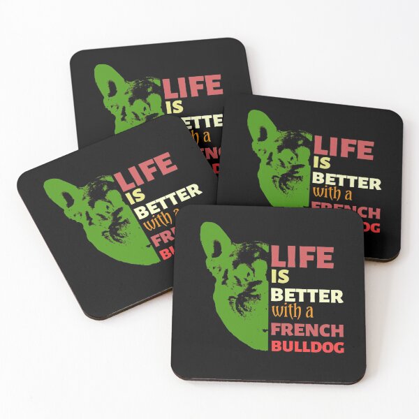 Item preview, Humorous funny super saying French Bulldog, life is better with a French Bulldog designed and sold by vibeno1.