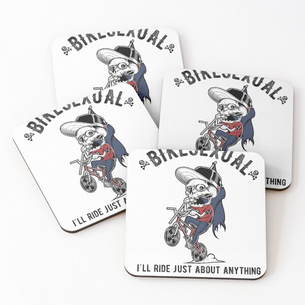 Item preview, Bikesexual Skeleton I'll Ride designed and sold by Mytoonsquad.