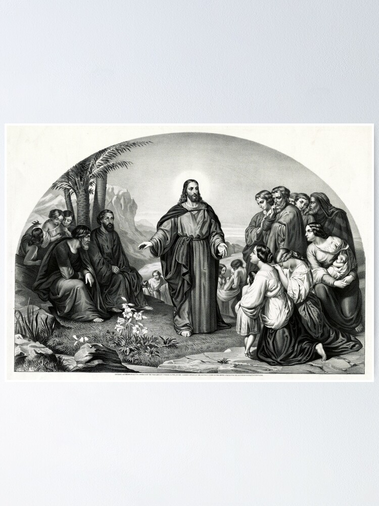 "Christ's sermon on the mount The parable of the lily 1866