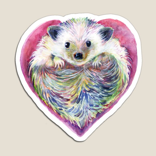 HedgeHog Heart Magnet