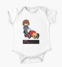 Undertale Frisk und Flowey Kurzärmeliger Einteiler