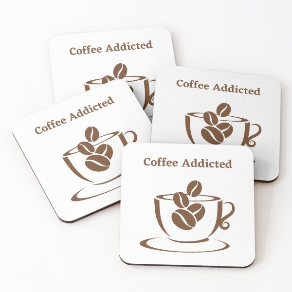 Item preview, COFFEE ADDICTED designed and sold by Ashalcheema.