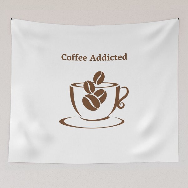 Item preview, COFFEE ADDICTED designed and sold by Ashalcheema.