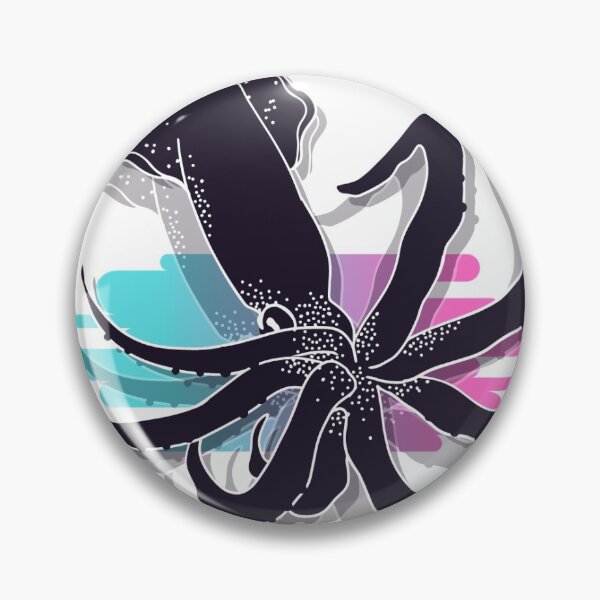 Item preview, Obsidian Squid (No Text) designed and sold by Obsquidian.