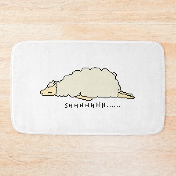 Item preview, SHHHHHHH...... : Moody Punny Pixel Sheep designed and sold by Crystall1z3d.