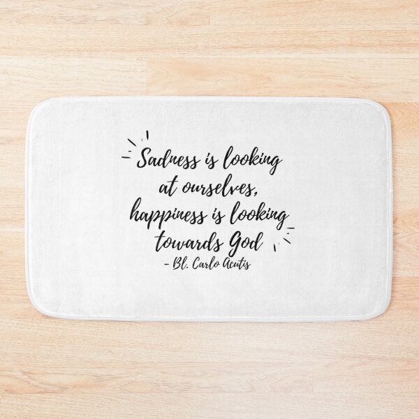 Item preview, Sadness is looking at ourselves (black text) designed and sold by Grace Feucht.