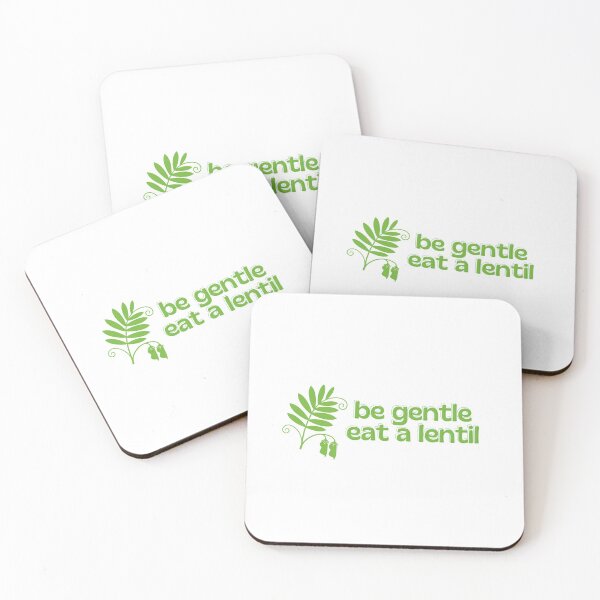 Item preview, Be Gentle Eat a Lentil designed and sold by Vaishnavi Deo.