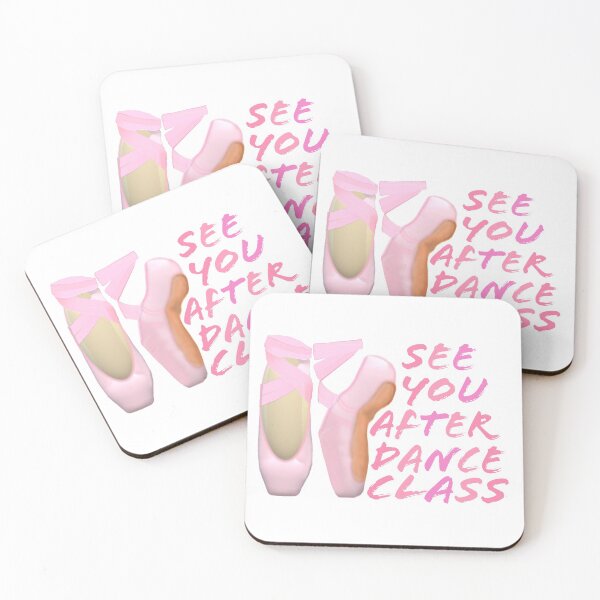 Item preview, Ballerina Pointe Shoes - See You After Dance Class (White Background) designed and sold by ArtByLM.