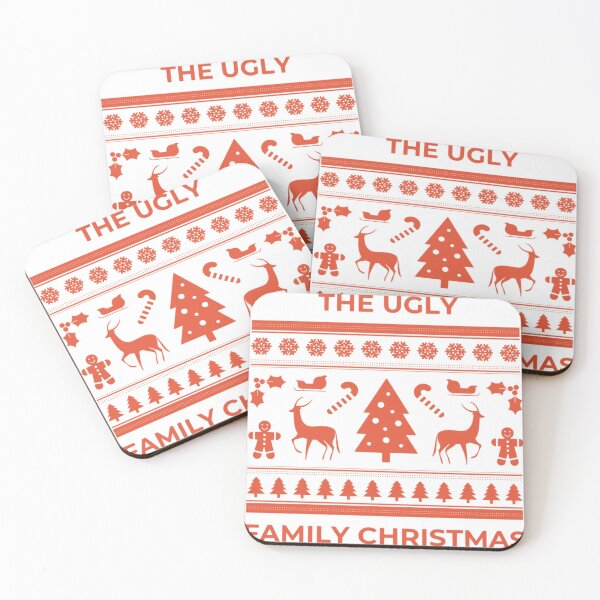 Item preview, Ugly christmas sweater in red designed and sold by GetThatStuff.
