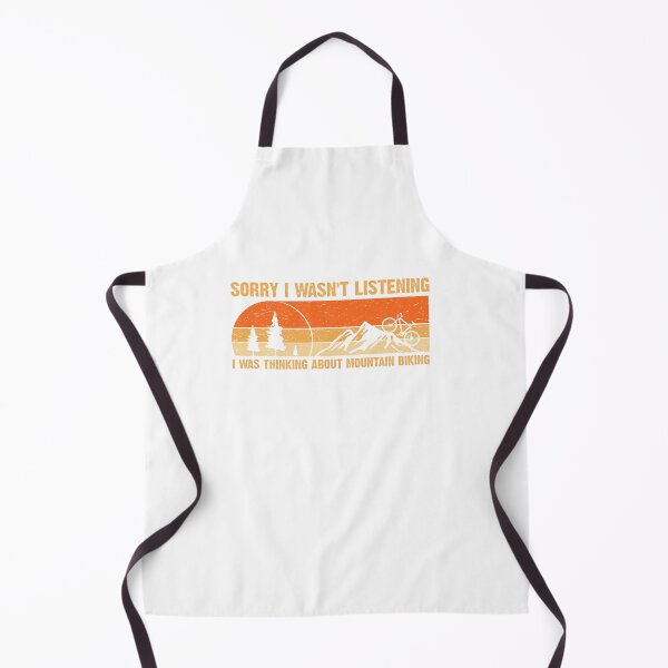 Item preview, Sorry I Wasn't Listening Biking Quote designed and sold by Mytoonsquad.