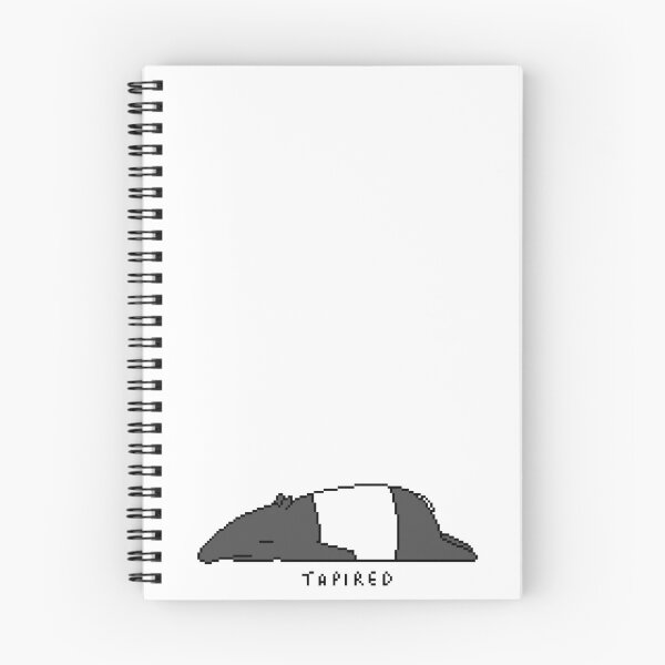 Item preview, Tapired: Moody Punny Pixel Tapir designed and sold by Crystall1z3d.