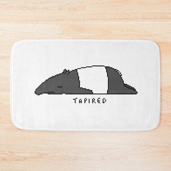 Item preview, Tapired: Moody Punny Pixel Tapir designed and sold by Crystall1z3d.