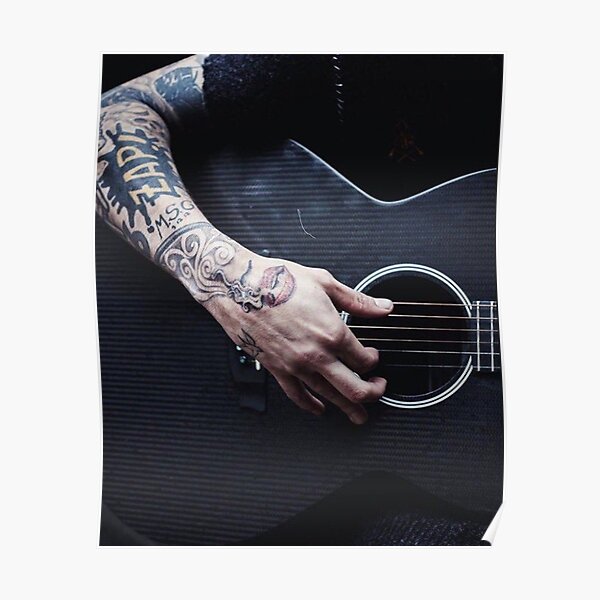 Guitarra Zayn Malik Póster