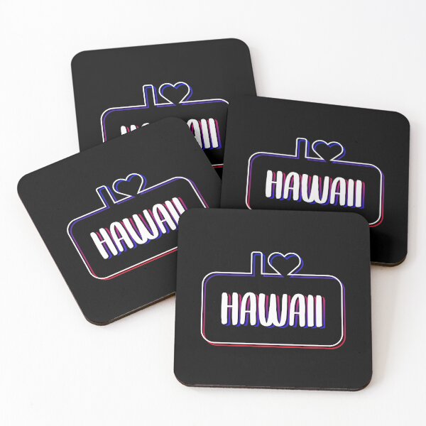 Item preview, I Love Hawaii Neon Text designed and sold by RADesigns21.