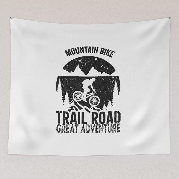 Item preview, Mountain Biking Traul Road designed and sold by Mytoonsquad.