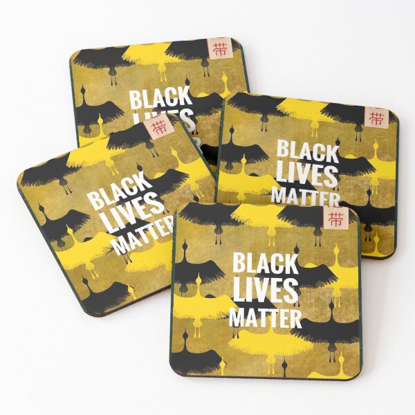 Aperçu de l'œuvre Black Lives Matter, Solidarité créée et vendue par Hana Morita.