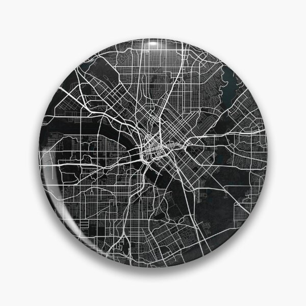 Artikelvorschau, Dallas Stadtplan der Vereinigten Staaten - Dunkel entworfen und verkauft von deMAP.