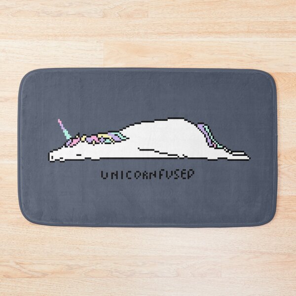 Item preview, Unicornfused: Moody Punny Pixel Unicorn designed and sold by Crystall1z3d.