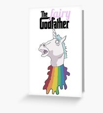 The Fairy Godfather Greeting Card