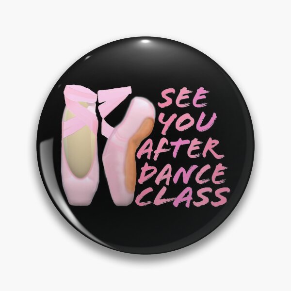 Item preview, Ballerina Pointe Shoes - See You After Dance Class (Black Background) designed and sold by ArtByLM.