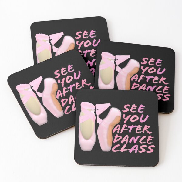 Item preview, Ballerina Pointe Shoes - See You After Dance Class (Black Background) designed and sold by ArtByLM.