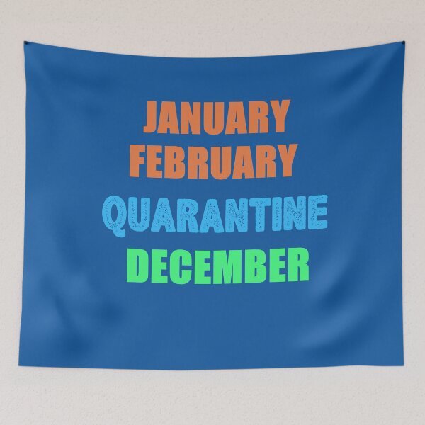 Item preview, January February Quarantine December Funny 2020 Year designed and sold by The Full Cart.