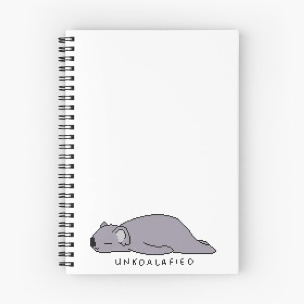 Item preview, Unkoalified: Moody Punny Pixel Koala designed and sold by Crystall1z3d.