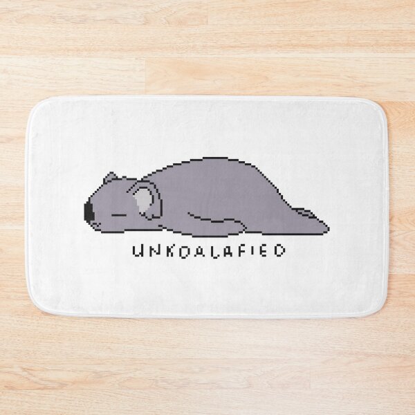 Item preview, Unkoalified: Moody Punny Pixel Koala designed and sold by Crystall1z3d.