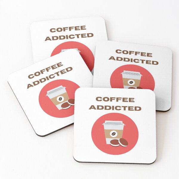 Item preview, COFFEE ADDICTED designed and sold by Ashalcheema.