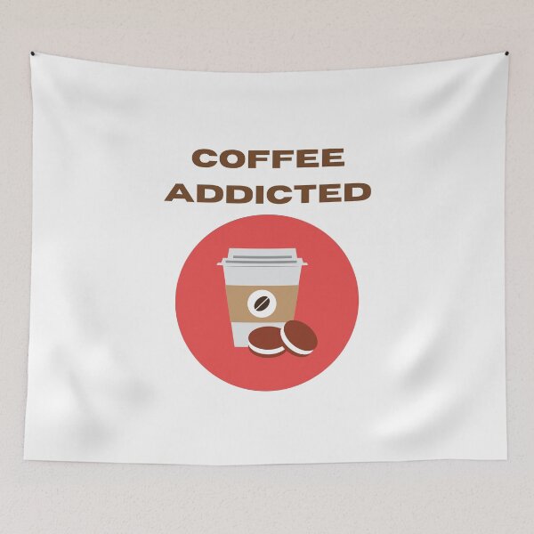 Item preview, COFFEE ADDICTED designed and sold by Ashalcheema.