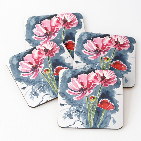 Item preview, Some poppies flower designed and sold by kovacsannabrigi.