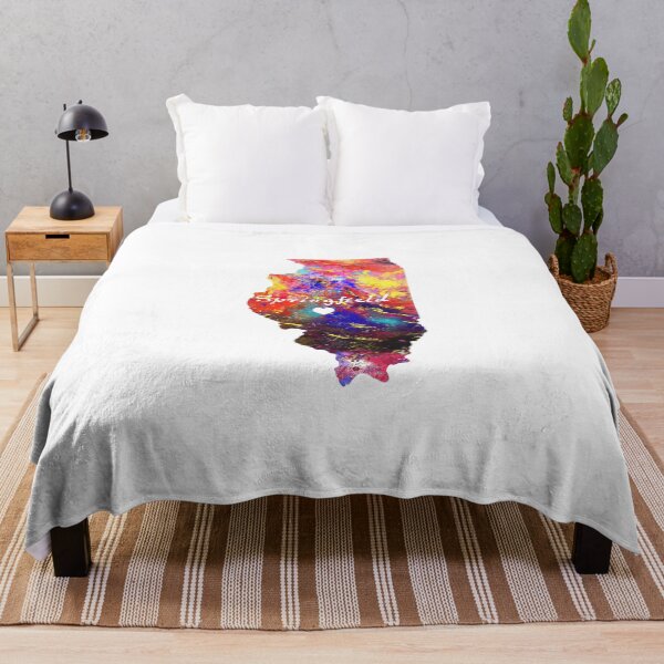 Item preview, Springfield Love Heart Watercolor design map quote designed and sold by vividpixelusa.