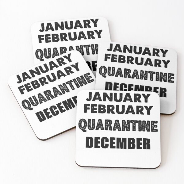 Item preview, January February Quarantine December designed and sold by The Full Cart.