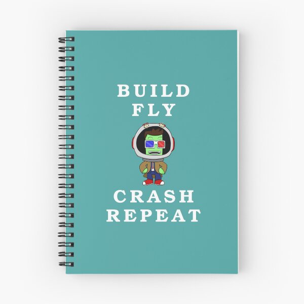 Item preview, Construye fly crash repeat, programa espacial Kerbal, kerbals. designed and sold by Mekoooo.