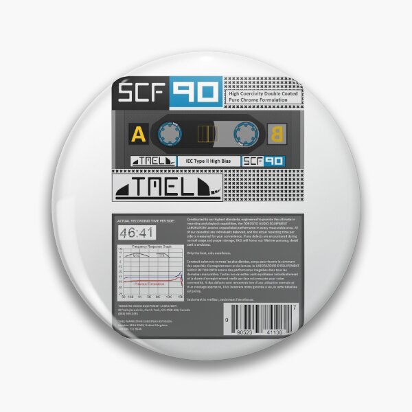 Item preview, TAEL SCF 90 type 2 cassette (front and back) designed and sold by B-96-J.